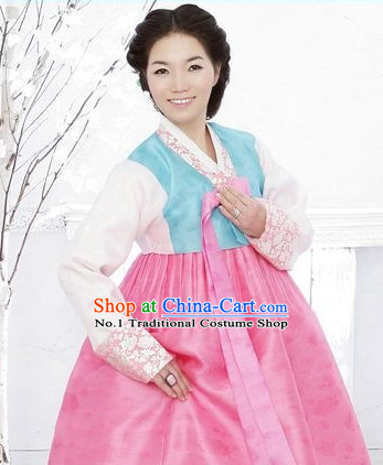 Traditional Korean Custom Made Hanbok Clothes Complete Set for Mother