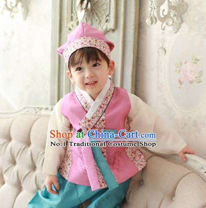 Korean Traditional Birthady Dress Hanbok Clothing for Boys