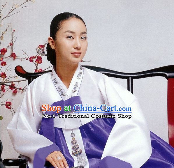 Korean Traditional Clothing Plus Size Clothing Fashion Clothes Complete Set for Ladies