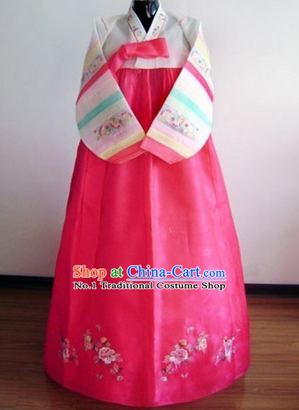 Korean Traditional Garment Female Plus Size Dress Fashion Clothes Complete Set