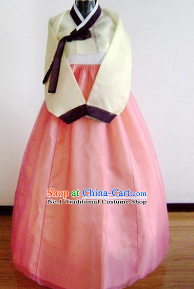 Korean Traditional Dress Female Plus Size Dress Fashion Clothes Complete Set
