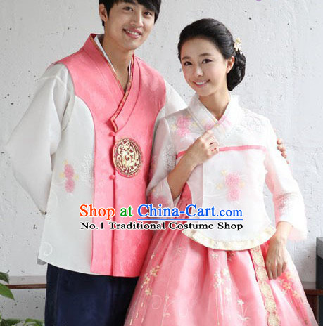 Korean Couple National Dress Costumes Traditional Costumes Traditional Clothing