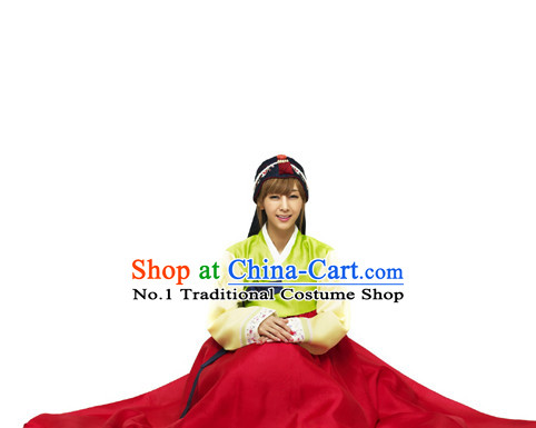 Traditional Korean Fashion Style Girls Adult Clothes Complete Set