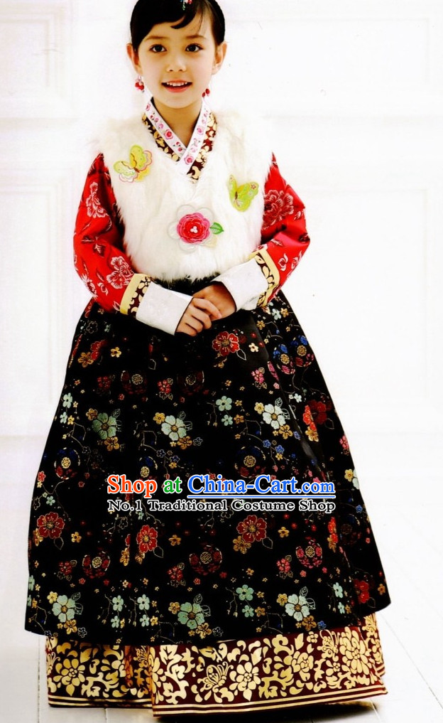 Korean Children Hanbok Fashion online Apparel Hanbok Costumes Dresses