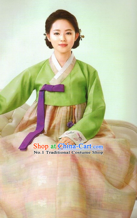 Korean Cusotm Made National Costumes Traditional Hanbok Clothes online Shopping