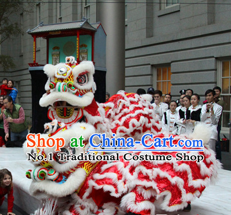 Celebration Parade and Competition Lion Dancing Costumes Complete Set