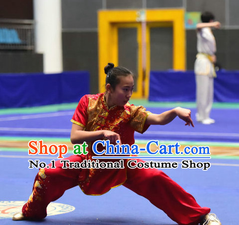 Top Chinese Kungfu kung Fu Costume Kung Fu Combat Costumes Wing Chun Karate Uniform Kung Fu Competition Suit Martial Arts Costumes