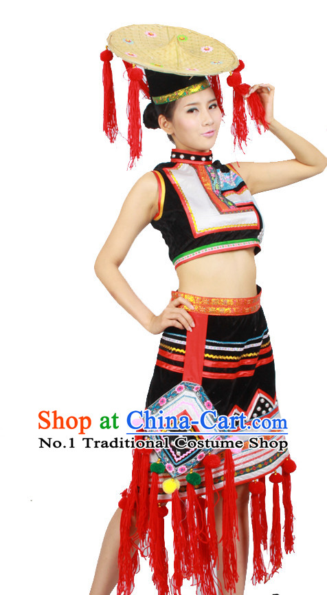 Asian Fashion China Dance Apparel Dance Stores Dance Supply Discount Chinese Ethnic Dance Costumes for Women