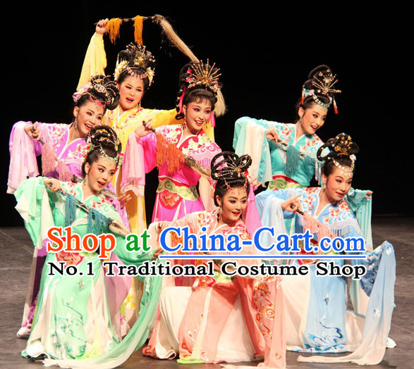 Chinese Tian XIan Pei Beijing Opera Seven Fairy Costumes