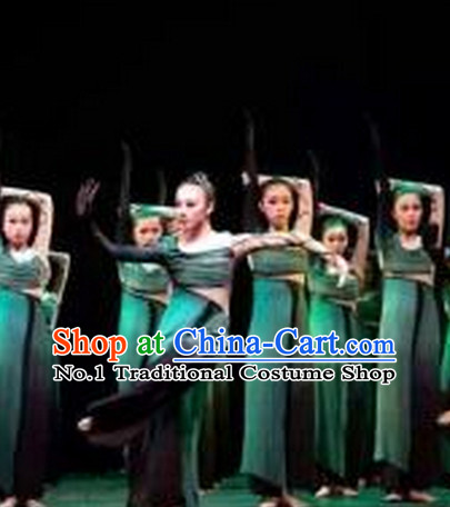 China Classical Dancing Costumes Complete Set for Women