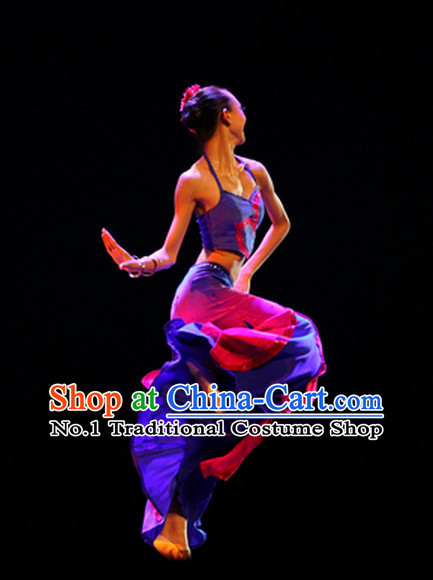Beijing Dance Accademy Girls Dai Dance Costumes