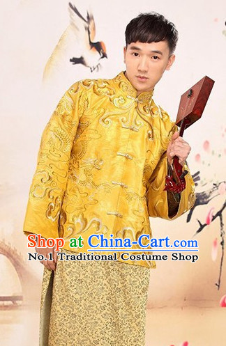 Top Chinese Wedding Dress Bridal Costumes Ma Gua Attire for Men