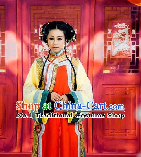 Chinese Traditional Long Robe for Women