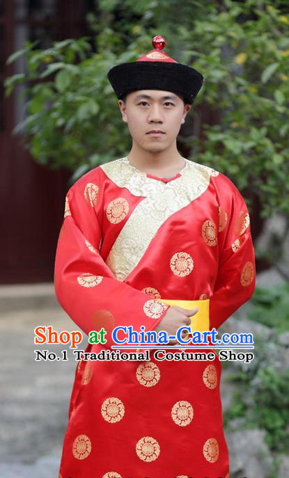 Traditional Chinese Classical Performance Costumes for Men