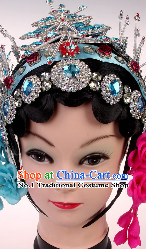 Chinese Traditional Handmade Beijing Opera Hua Tan Hair Accessories