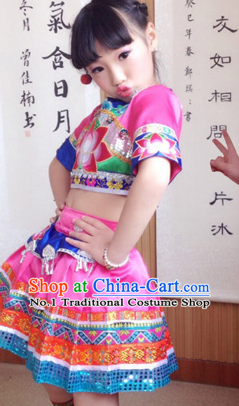 Traditional Chinese Dance Costumes for Children