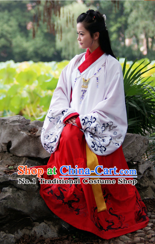 Ancient Chinese Female Suit Complete Set