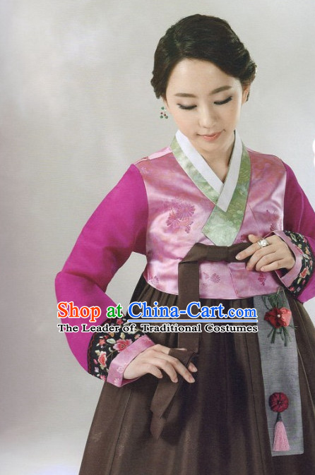Korean Classic Han Bok Suitand Hair Accessories Complete Set for Women