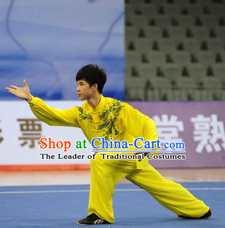 Chinese Top Martial Arts Tournament Uniform for Men