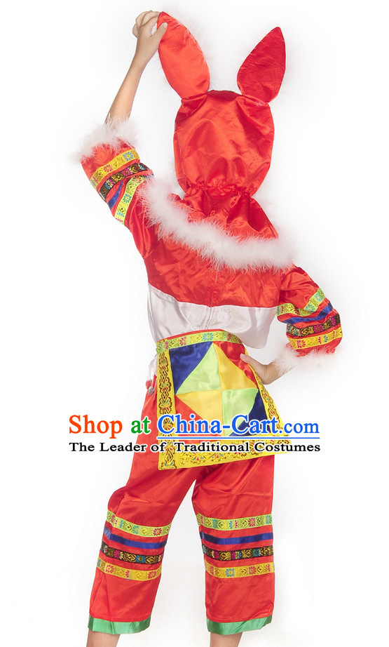 Rabbits Dance Costumes Complete Set for Kids