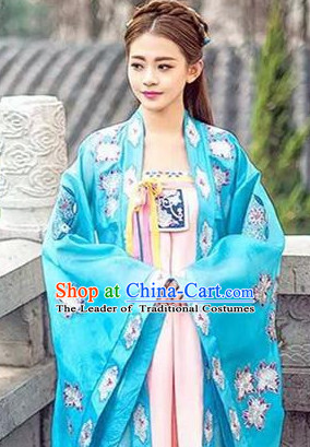 Blue Empress Hanfu Clothing for Women