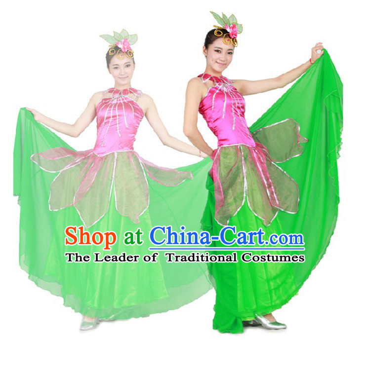 Chinese Teenagers Dance Costume for Competition