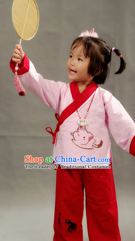 Chinese Little Girs Hanfu Costume Ancient Costume Traditional Clothing Traditiional Dress Clothing online