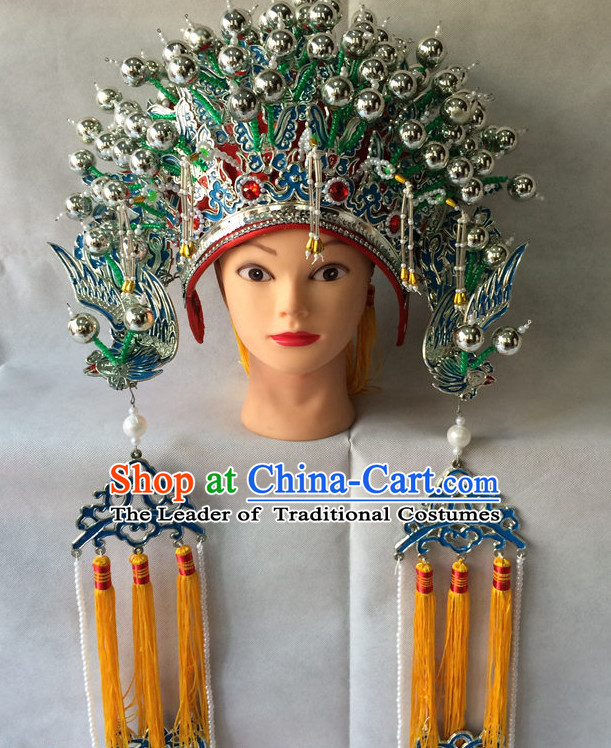 Traditional Chinese Classical Opera Phoenox Coronet Hat for Women