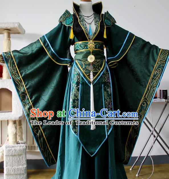Chinese Ancient Emperor Prince Cosplay Costume Complete Set for Adults Kids Men Boys