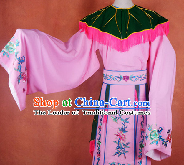 Chinese Ancient Legend Eight Immortals He Xiangu Costume Complete Set for Adults Kids Women Girls