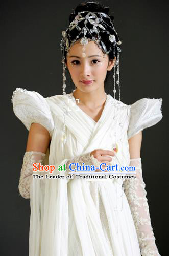 Ancient Chinese Palace Empress Costumes Complete Set, Han Dynasty Ancient Palace Clothing, Cosplay Hanfu Fairy Princess Dress Suits For Women