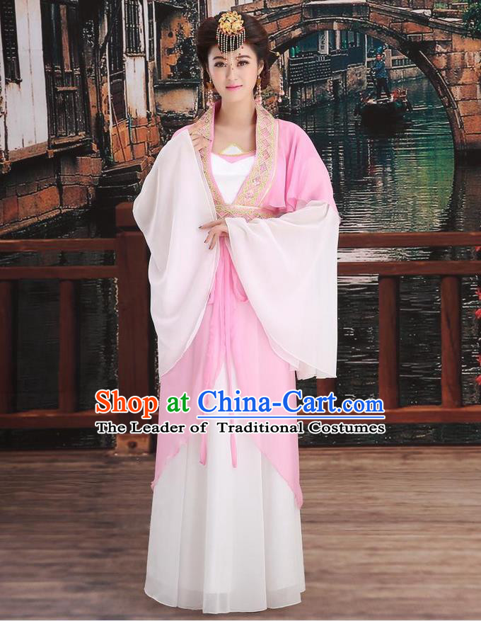 Ancient Chinese Palace Empress Costumes Complete Set, Tang Dynasty Ancient Palace Dance Clothing, Cosplay Hanfu Fairy Imperial Princess Dress Suits For Women