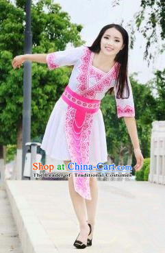 Chinese Minority Nationality Embroidery Costume