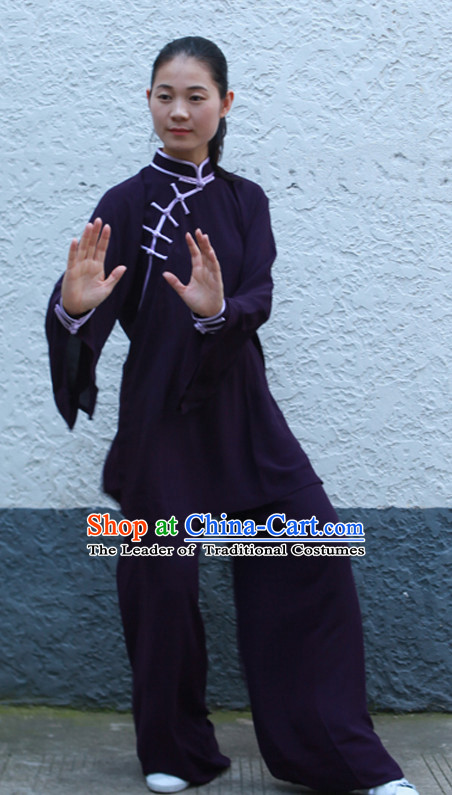 Top Grade Kung Fu Competition Suits Kung Fu Gi Tai Chi Apparel Oriental Dress Wing Chun Apparel Taiji Uniform Chinese Kung Fu Outfit for Men Women Kids Adults