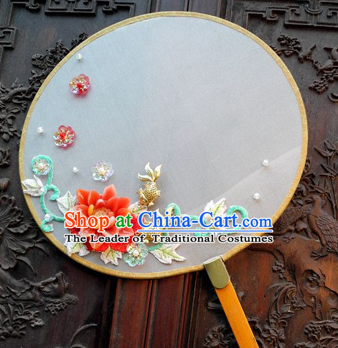 Handmade Ancient Chinese Empress Jade Fan
