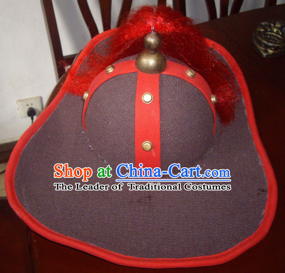 Ancient Chinese General Fighter Helmet Hat for Soliders