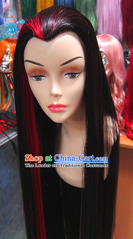 Chinese Traditional Scholar Swordsmen Wig Ancient Knight Men Wigs Ladies Wigs Male Lace Front Wigs Custom Hair Pieces