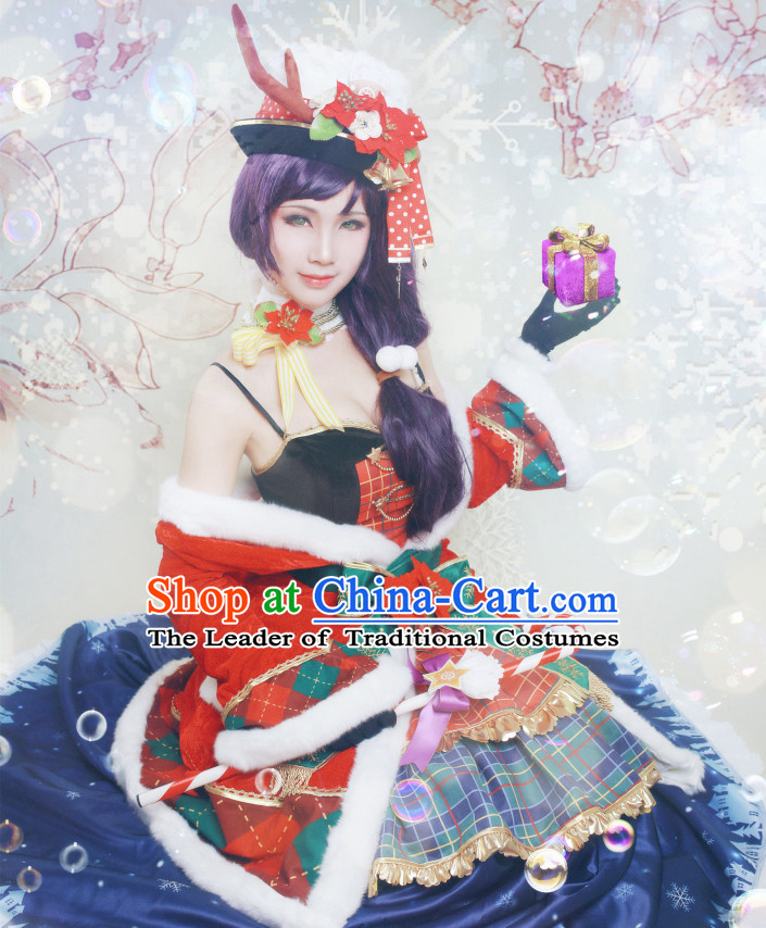 Chinese Stage Performance Cosplay Costume for Women