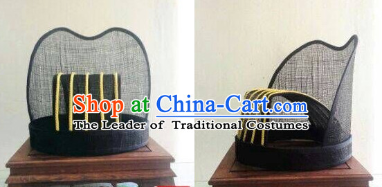 Ancient Asian Chinese Headdress Oriental Headwear Hat for Men Boys