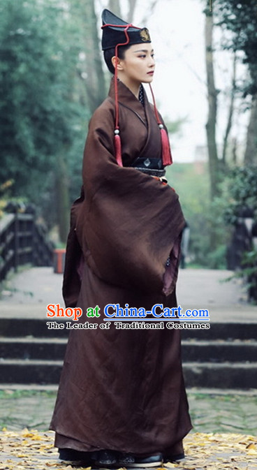 Ancient Chinese Kung Fu Master Costumes for Women or Men