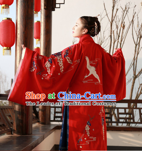 Traditional Chinese Ancient Ming Dynasty Princess Garment Suits Dresses Complete Set for Women