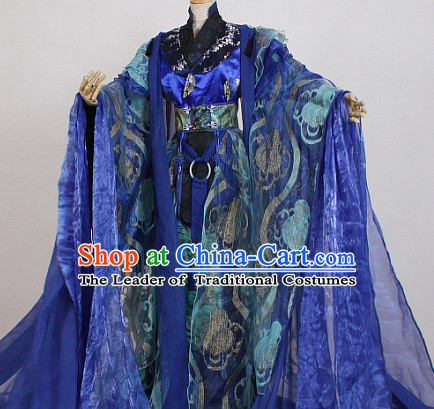 Ancient Chinese Style Emperor King Garment Costumes Clothing for Men Boys