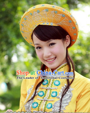 Chinese Ethnic Handmade Hat for Women