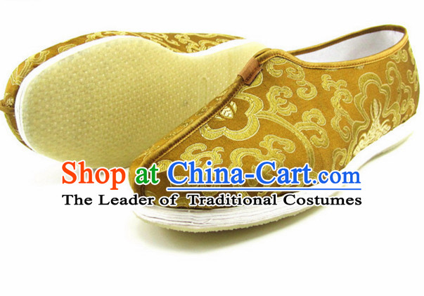 Handmade Chinese Traditional Fabric Hanfu Shoes Footwear