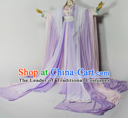 Chinese Women Traditional Royal Dress Cheongsam Ancient Chinese Clothing Cultural Robes Complete Set