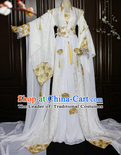 Chinese Women Traditional Royal Dress Cheongsam Ancient Chinese Clothing Cultural Robes Complete Set