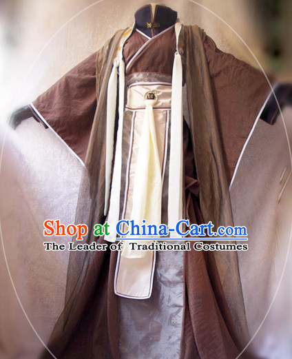 Chinese Ancient Han Fu Clothing Robes Tunics Accessories Traditional China Clothes Adults Kids