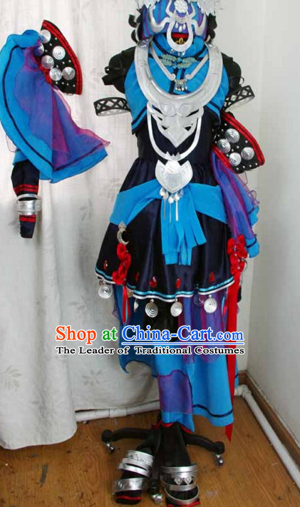 China High Quality Costume Cosplay Taoist Archer Costume Avatar Costumes Wonderflex Knight Armorsuit Leather Metal Fantasy Armoury Complete Set