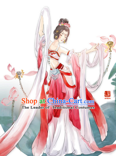 Hanzhuang Han Fu Han Clothing Traditional Chinese Dress Hanfu National Costume Complete Set for Adults or Kids