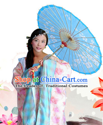 Traditional Rainproof Handmade Chinese Moon Festival Changer Oil Paper Umbrellas China Dance Umbrella Stage Performance Umbrella Dancing Props